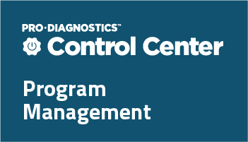 5. Pro-Diagnostics Program Management